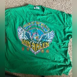 Van Halen green tee